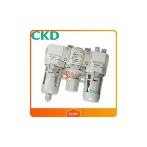 CKD FRL Combination Set Filter Regulator Lubricator (C3000-10-W-F) | Model: C3000-10-W-F