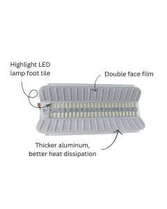 LED Iodine-Tungsten Lamp 200W  | Model: LED-IT-200W-QD