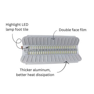 LED Iodine-Tungsten Lamp 200W  | Model: LED-IT-200W-QD