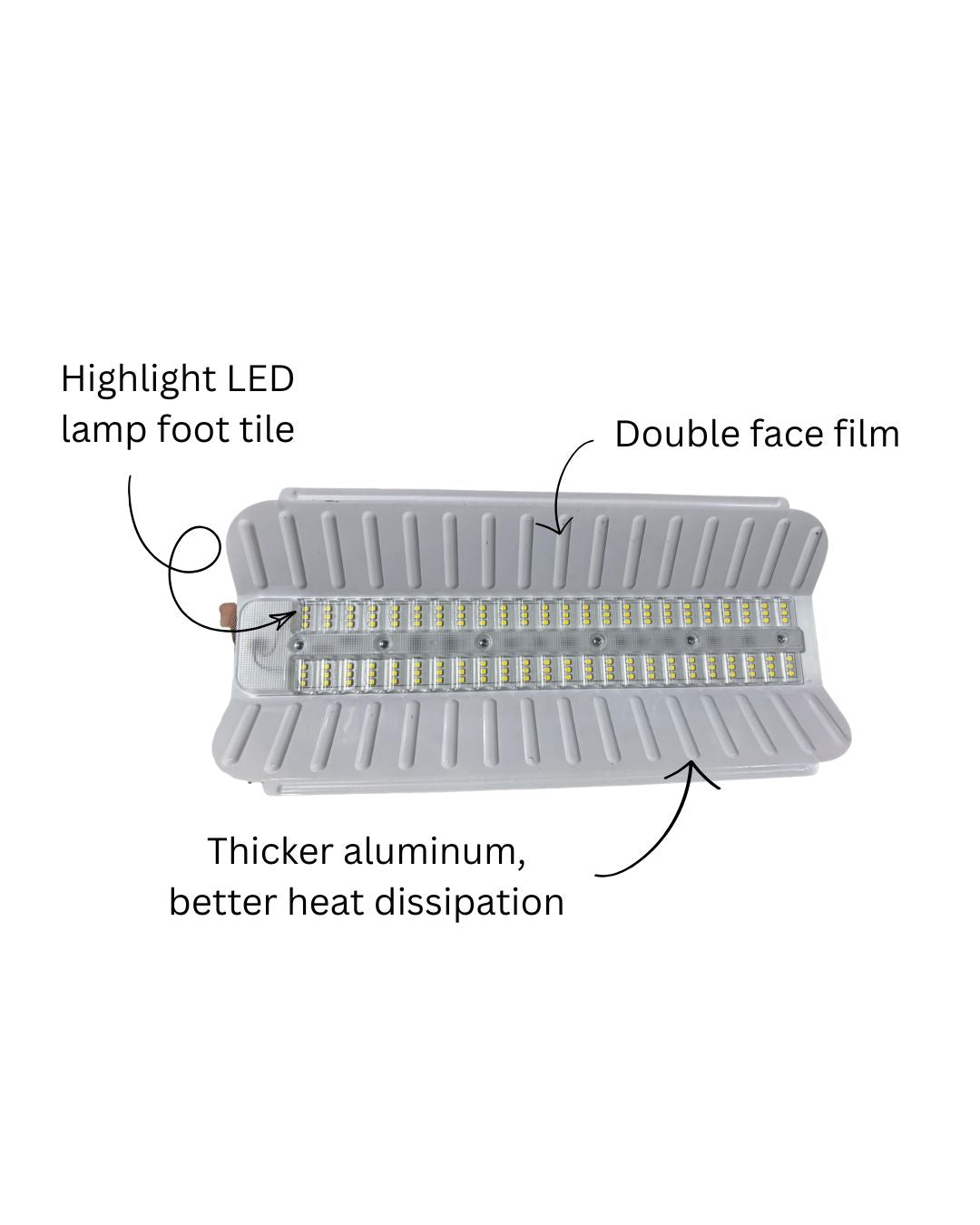 LED Iodine-Tungsten Lamp 200W | Model: LED-IT-200W-QD