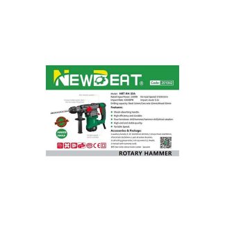 Newbeat Rotary Hammer 32mm 1500W | Model: NBT-RH-32A