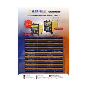 Airstrong 400 Volts Power Bank Supply | Model: ZKPS-400V