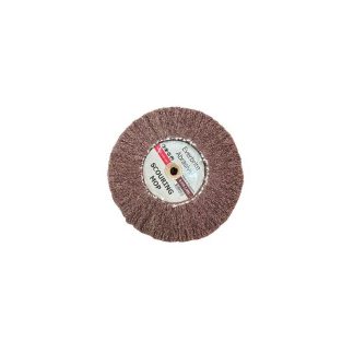 Scouring Mop 6"X1"-(Red)-(Hairline) | Model: HAIRLINE-61