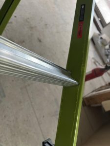 XG Aluminum Lorry Boarding Ladder 2 Step (Type A) #XG256A | Model : L-XG256A