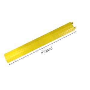 Cord Cable Protector Drop Over Traffic Road Safety Rubber Hump | Model : RH-9038