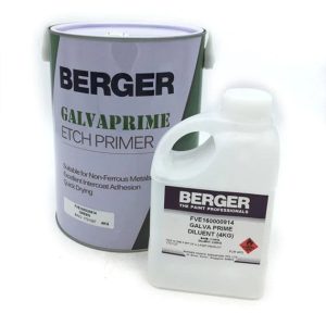 Berger Galvaprime Etch Primer Green 4kg Comes With Hardener (FVE160030814) | Model: P-B1501DG