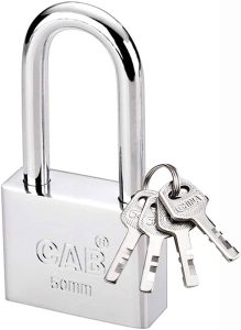 CAB® Long Chrome Padlock 40-60mm | Model : PL-CAB-S