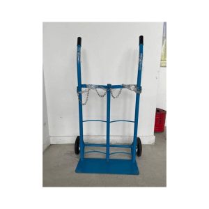 DF Double Gas Cylinder Trolley (Blue) | Model : TRL-DF2