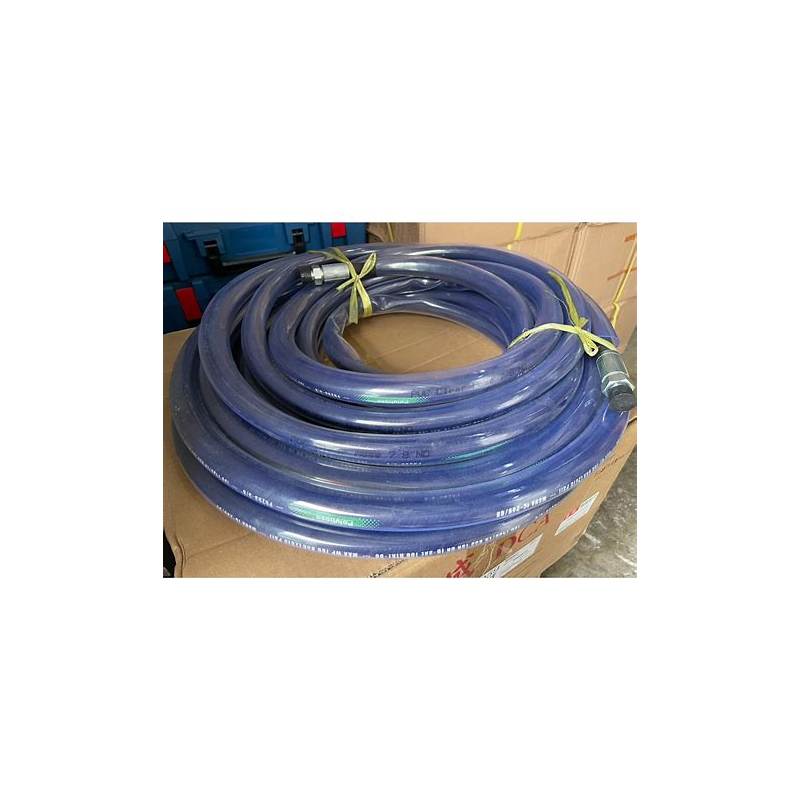 Pressure Hose With Rubber Insulation 2 X 3/8" Male (Not Include Coupling) | Model : HOSE-