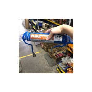 Puma Recoil (Spring) Air Hose with Adapters | Length : 6m (RH1-AHC-6M), 9m (RH1-AHC-9M), 12m (RH1-AHC-12M)