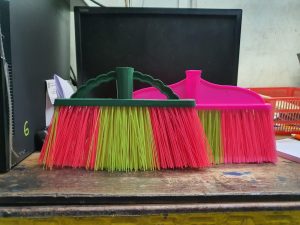 Nylon Broom With Handle 4FT (HARD and SOFT)