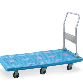 Aiko 600kg PVC Grey Trolley with Super Silent Wheels | Model : TRL-DL500D