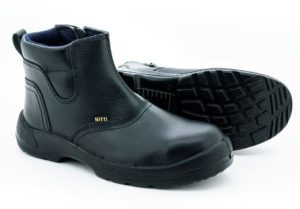 Nitti 22681 Mid-cut Zip-up Safety Shoe | Model : 22681 | Sizes : UK 4 - 12