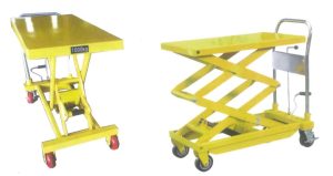 Aiko 500kg 900mm Scissor Lift Table with PU Wheels | Model : PT-WP500