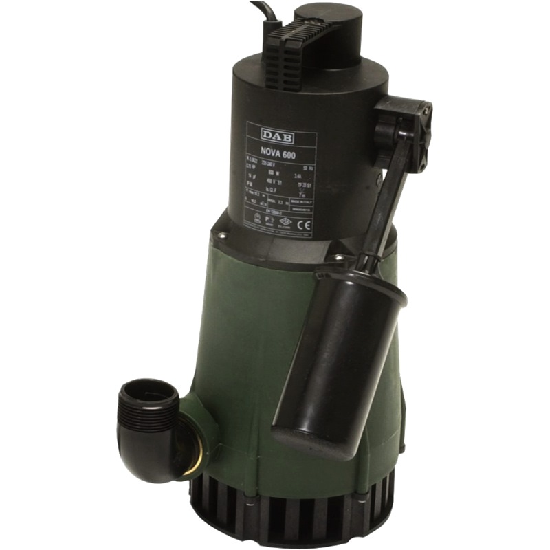 DAB NOVA 300 MASV SUMP PUMP 0.3HP 230V 1-1/4" C/W AUTO FLOAT