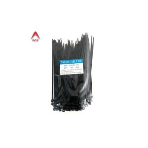 NYLON CABLE TIE BLACK 100/PKT