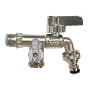 SHOWY 1/2" GARDEN TAP WITH NOZZLE - 2387