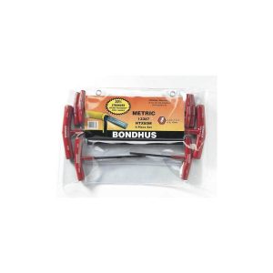 BONDHUS GRADUATED LENGTH T-HANDLE-8PCS 13387 HTX80M