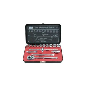 M10 3/8" Dr METRIC POWERGRIP SSOCKET SET