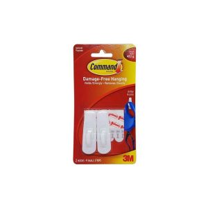3M COMMAND SMALL HOOKS - 17002ANZ
