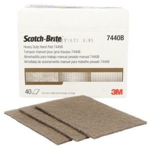 3M SCOTCH BRITE HEAVY DUTY SCOURING PAD 86 - 6"X9"
