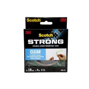 3M SCOTCH HEAVY DUTY DOUBLE SIDED FOAM TAPE STD-19 (GLASS ACRYLIC) 19MMX4.0M