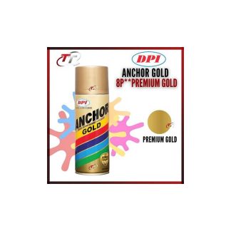 ANCHOR PREMIUM QUALITY SPRAY PAINT GOLD COLOURS 400ML