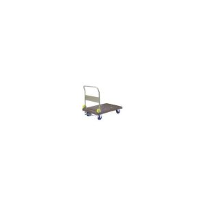 PRESTAR PLASTIC PLATFORM TROLLEY 895X595MM 300KG PFS301B W/BRAKE