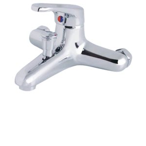 SHOWY SINGLE LEVER LONG BATH MIXER HOT/COLD 2569MC (2569-212)