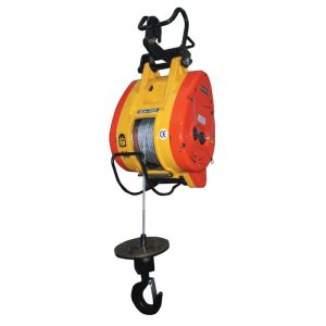 KIO PORTABLE LIFTING HOIST 300KG, 240V 5*60M ROPE KIO300L