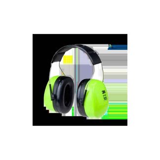 3M PELTOR OPTIME 105 OVER THE HEAD EARMUFF - H10A HV (LIGHT GREEN)