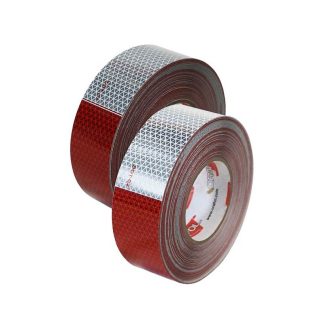 SL REFLECTIVE TAPE RED & SILVER DOT-C2 (2") 50MMX3M - SL4608