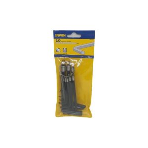 IRWIN 10PC KEY RING HEXA KEY SET METRIC [T9097427]