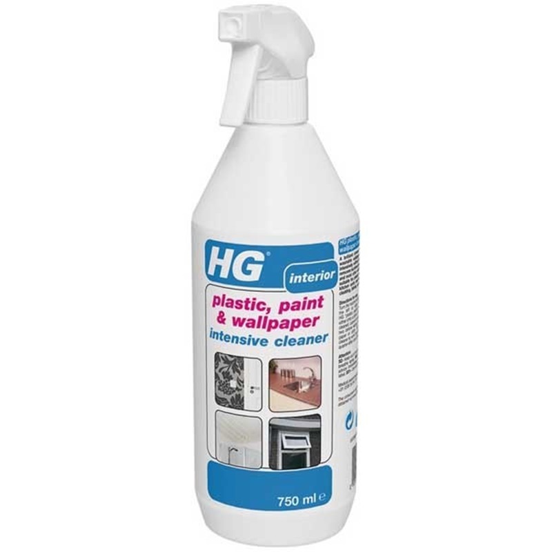 HG PLASTIC, PAINT & WALL PAPER INTENSIVE CLEANER 500ML HG209