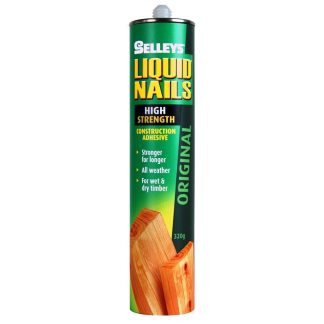 SELLEYS LIQUID NAILS 360GM (FAST CURE)