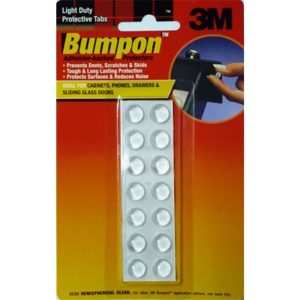 3M BUMPON HEMISPHERICAL SMALL CLEAR 6PPP - 5309