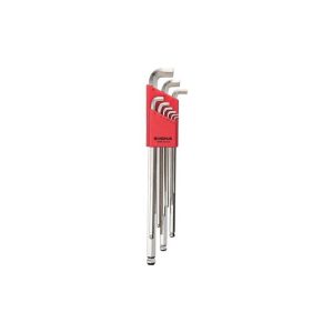 BONDHUS STUBBY BALL POINT HEX KEY SET 1.5 TO 10.0MM-16799 (SBLX9MB)