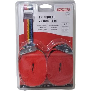 PONSA CAMBUCKLES 25MM, 3M ENDLESS RAINBOW BELT