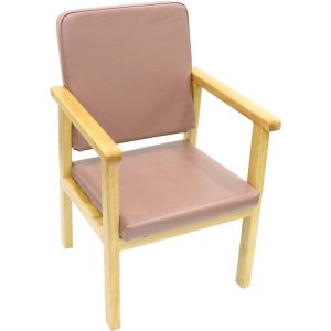 ASSURE WOODEN HEALTH CARE CHAIR,ROSEWOOD AR0557