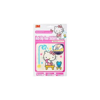 3M SAFETY WALK ANTI SLIP FLOOR STICKER 13CMX13CM - HELLO KITTY (6 DESIGN)