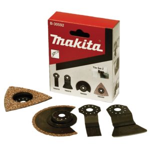 MAKITA PLUNGE/SEGMENT/SANDING PLATE-TILE SET 1 B-30586