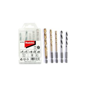 MAKITA ASSORTMENT DRILL BIT- 5PCS D-31516
