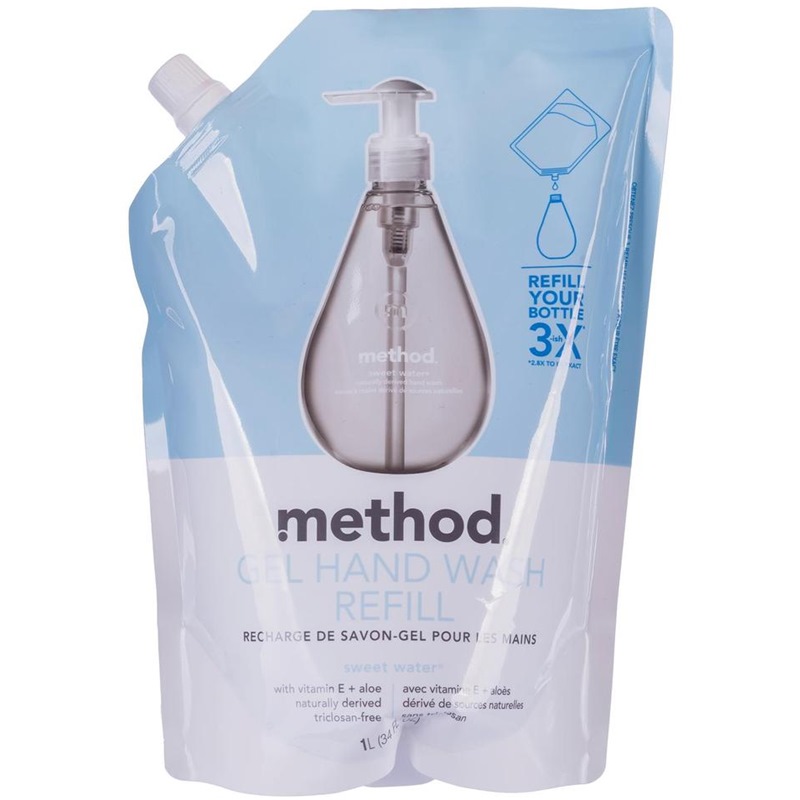 METHOD GEL HAND WASH REFILL FRENCH LAVENDER 1L