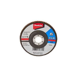 MAKITA 125MM FLAP DISC ECONOMY ANGLED (ALUMINUM OXIDE)