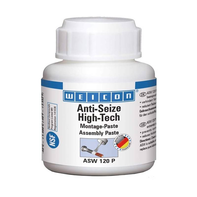 WEICON ANTI-SEIZE ASSEMBLY PASTE 120 G AS 120 P
