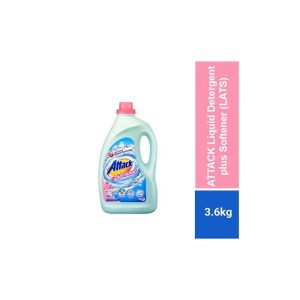 ATTACK DETERGENT PLUS SOFTENER LIQUID 3.6KG - K295948