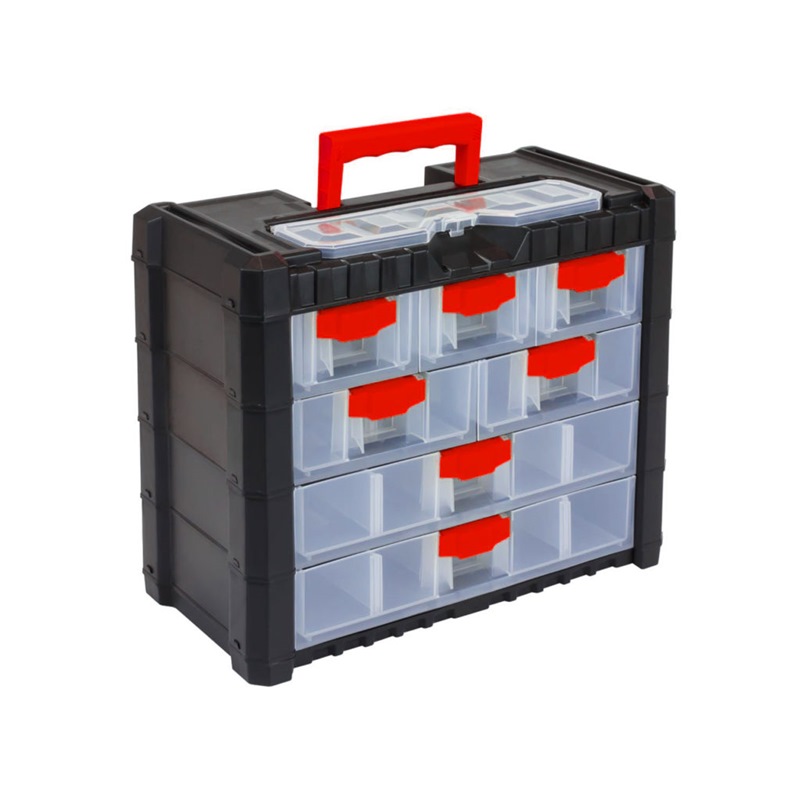 PROSPERPLAST M.PURPOSE ORGANIZER & CASE CARGO 7DRAWER TOOL BOX-NS401-R444