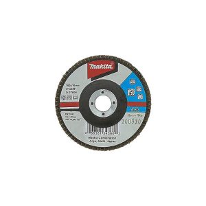 MAKITA 100MM FLEXIBLE FLAP DISC FLAT (ALUMINIUM OXIDE)