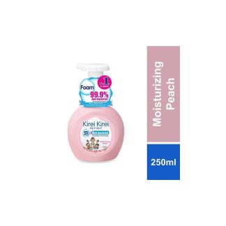 KIREI KIREI ANTI BACTERIAL FOAMING HAND SOAP - MOISTURIZING PEACH 250ML