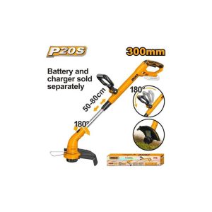 INGCO 20V GRASS TRIMMER W/ROTATABLE CUTTING HEAD CGTLI2001 (BARE UNIT)